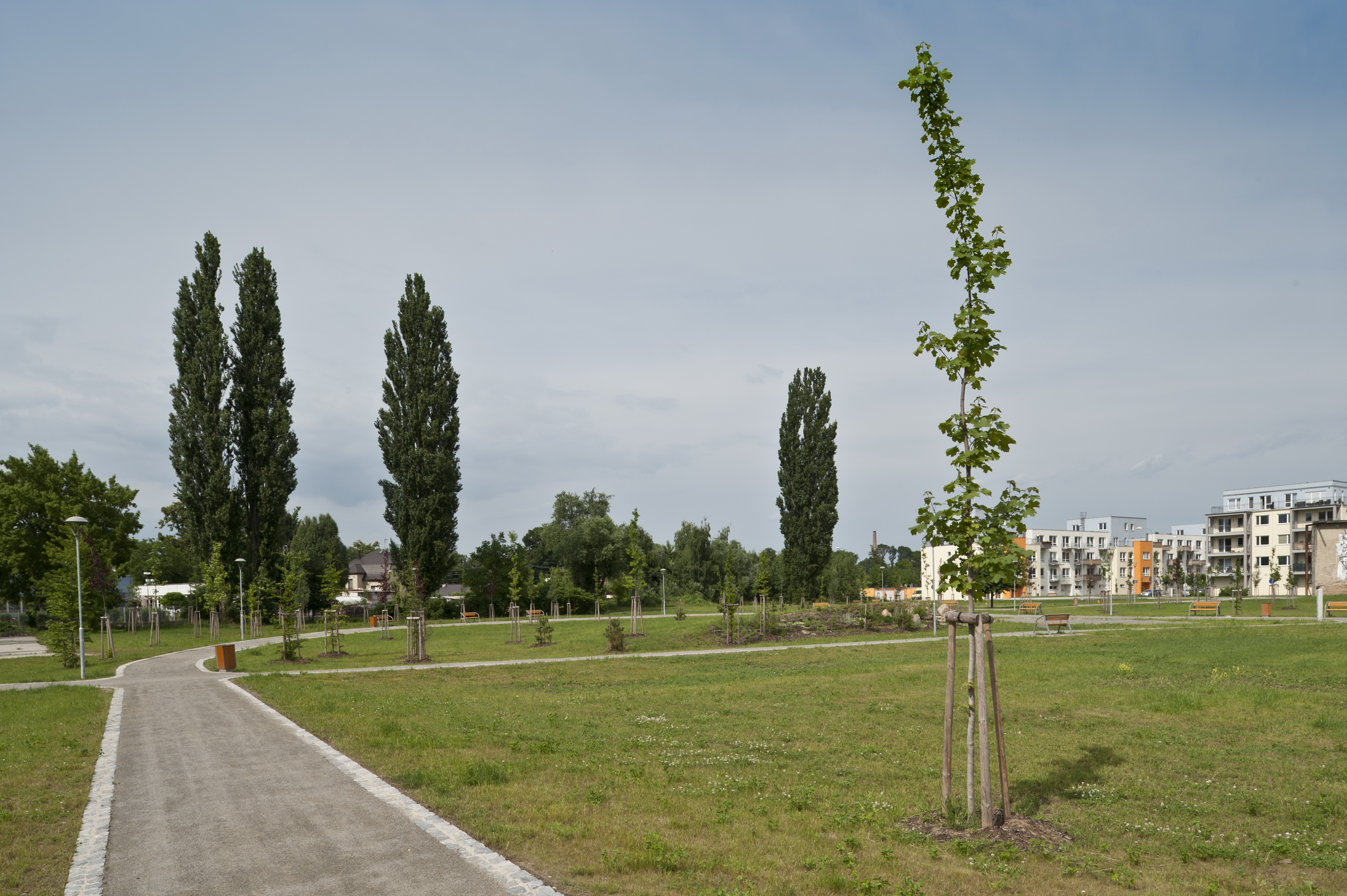 Vznik městského parku v Uherském Hradišti 